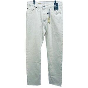 Levi’s 501 Jeans Size 30x32 Women’s High Rise Straight Leng White New
